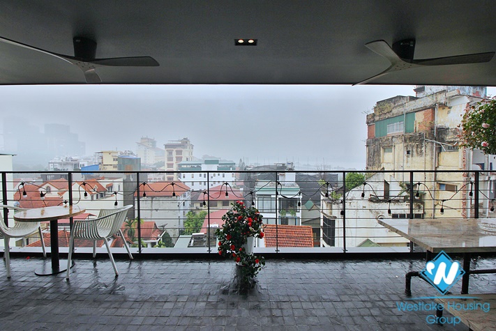 Super modern with lake view duplex to lease in Tay Ho district